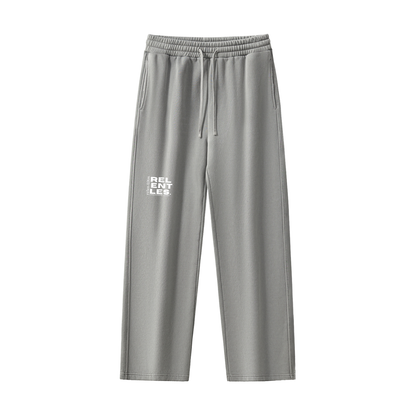 Frayed Enzyme Washed Fleece Sweatpants