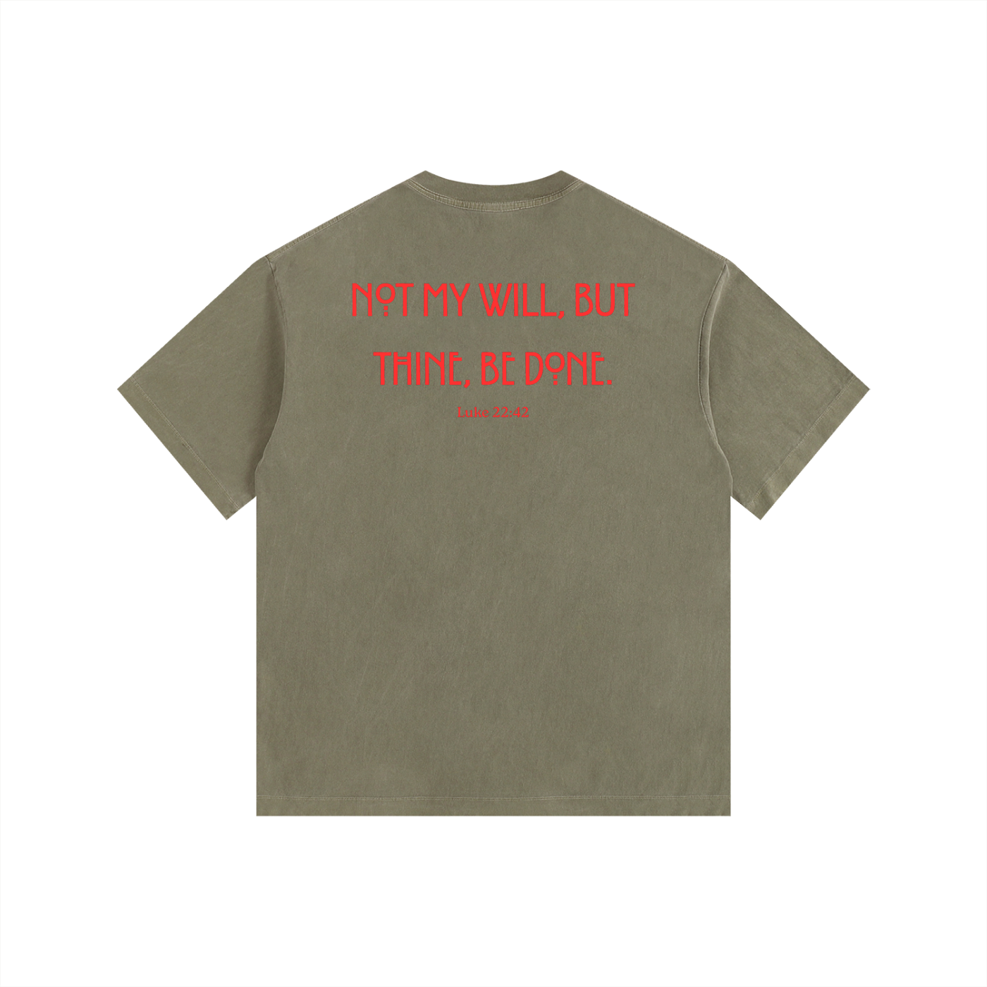 Vintage Washed Oversized Cotton T-Shirt