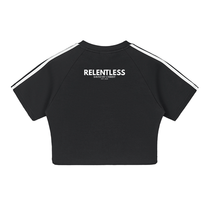 Taped Cooling Performance Crop Top