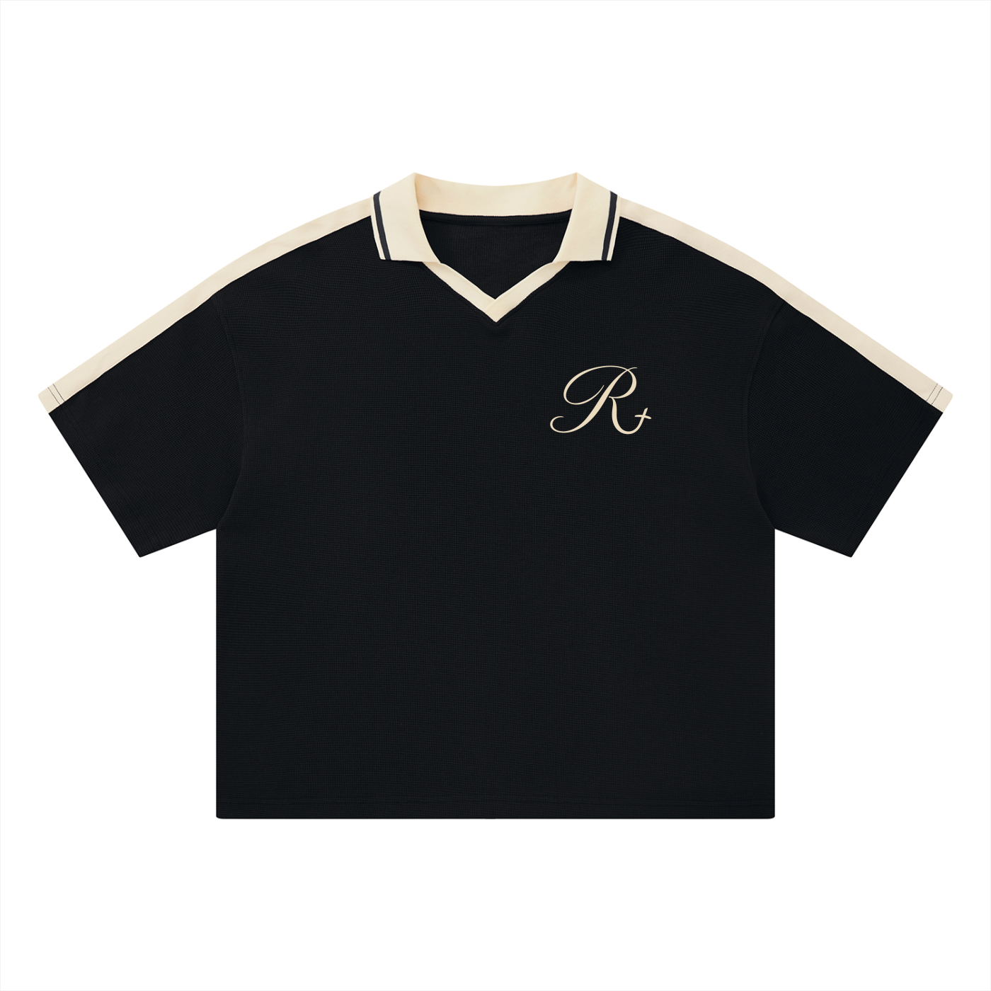 Unisex Color Block Polo Shirt