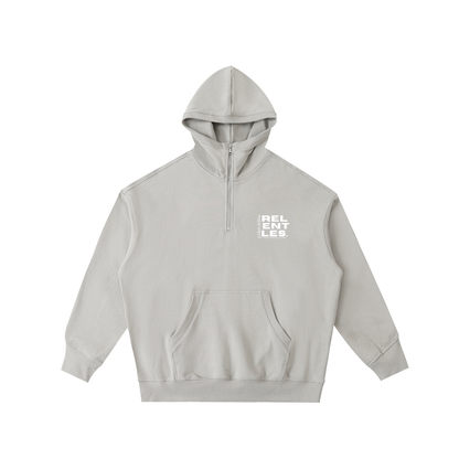 Big Hood Half-Zip Fleece Hoodie