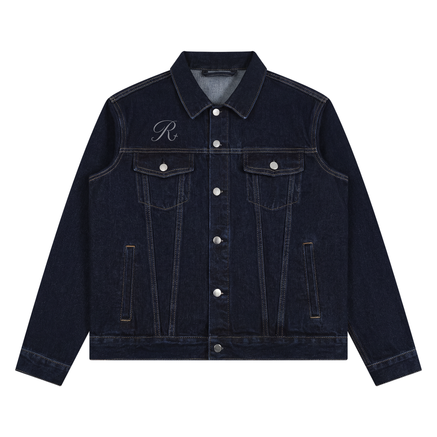 Unisex Vintage Wash Denim Jacket