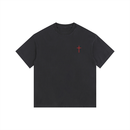 Vintage Washed Oversized Cotton T-Shirt
