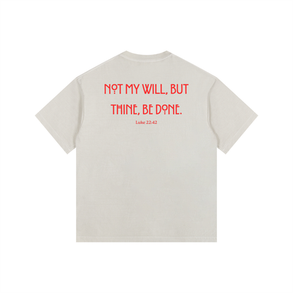Vintage Washed Oversized Cotton T-Shirt