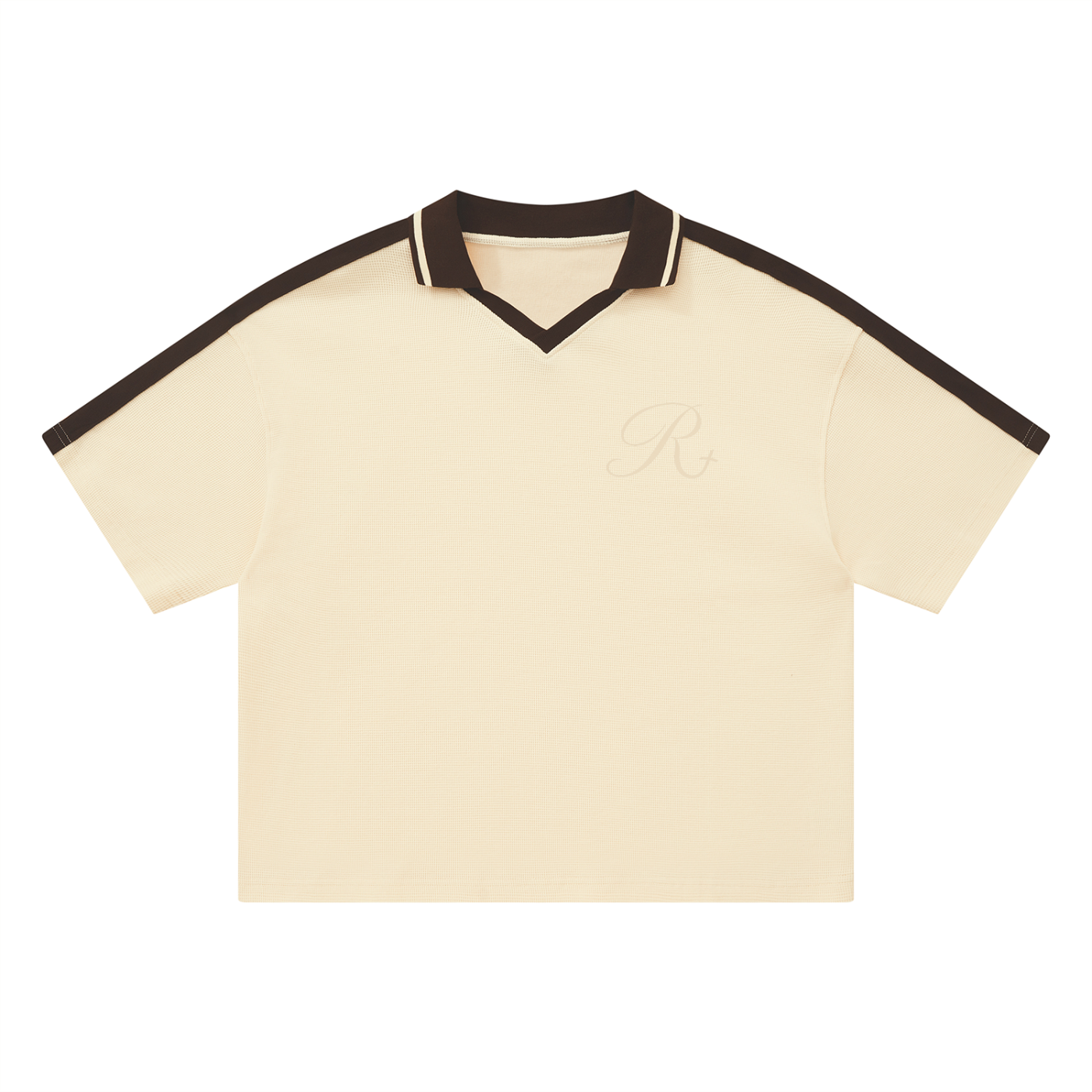 Unisex Color Block Polo Shirt