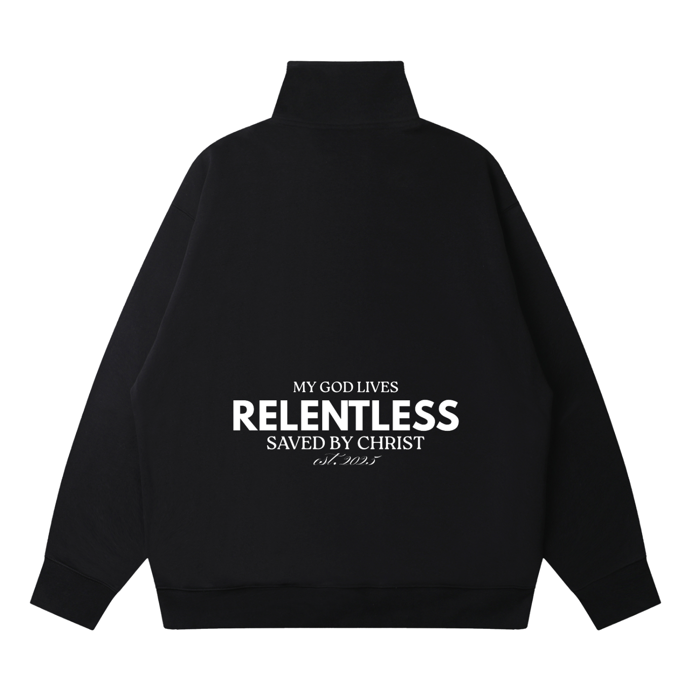 My God Lives Brooch Quarter-Zip