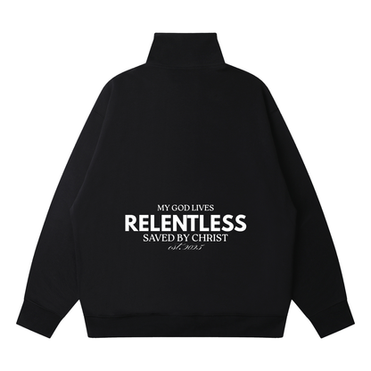 My God Lives Brooch Quarter-Zip