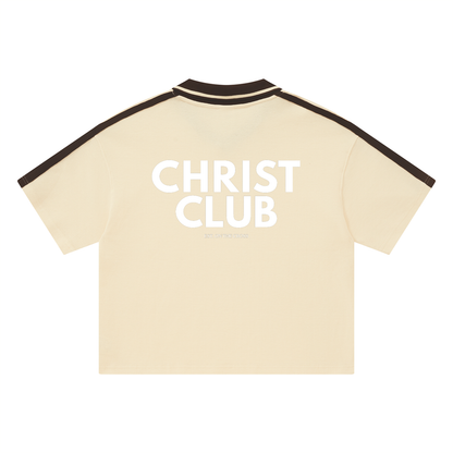 Unisex Color Block Polo Shirt