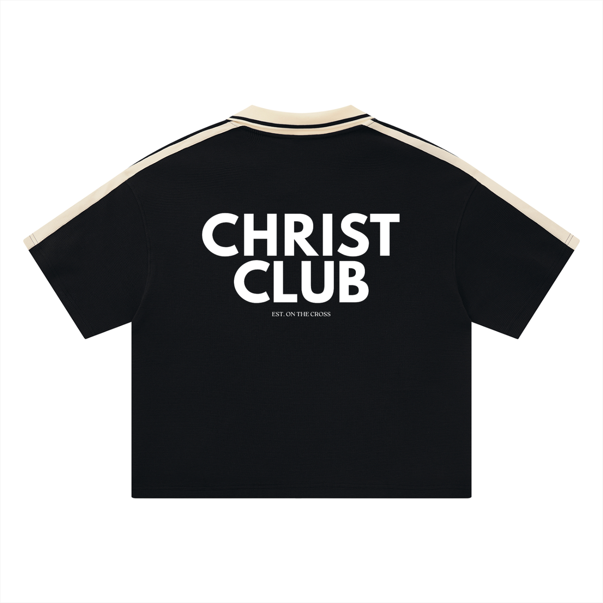 Unisex Color Block Polo Shirt