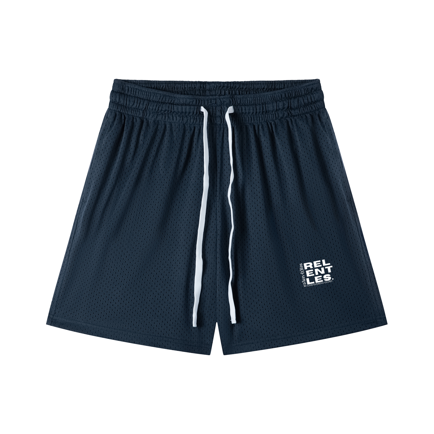 Mesh Drawstring Shorts