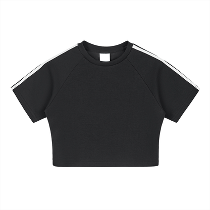 Taped Cooling Performance Crop Top