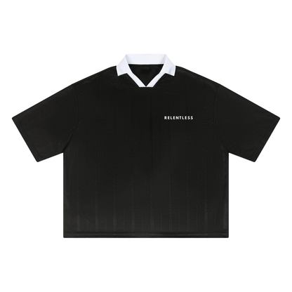 Unisex Striped Boxy Soccer Jersey