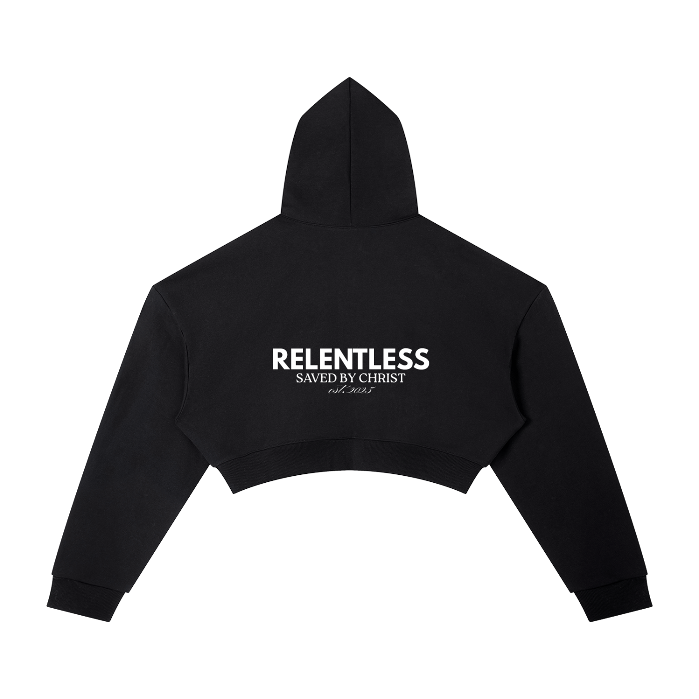 Essential Cropped Hoodie