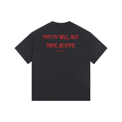 Vintage Washed Oversized Cotton T-Shirt