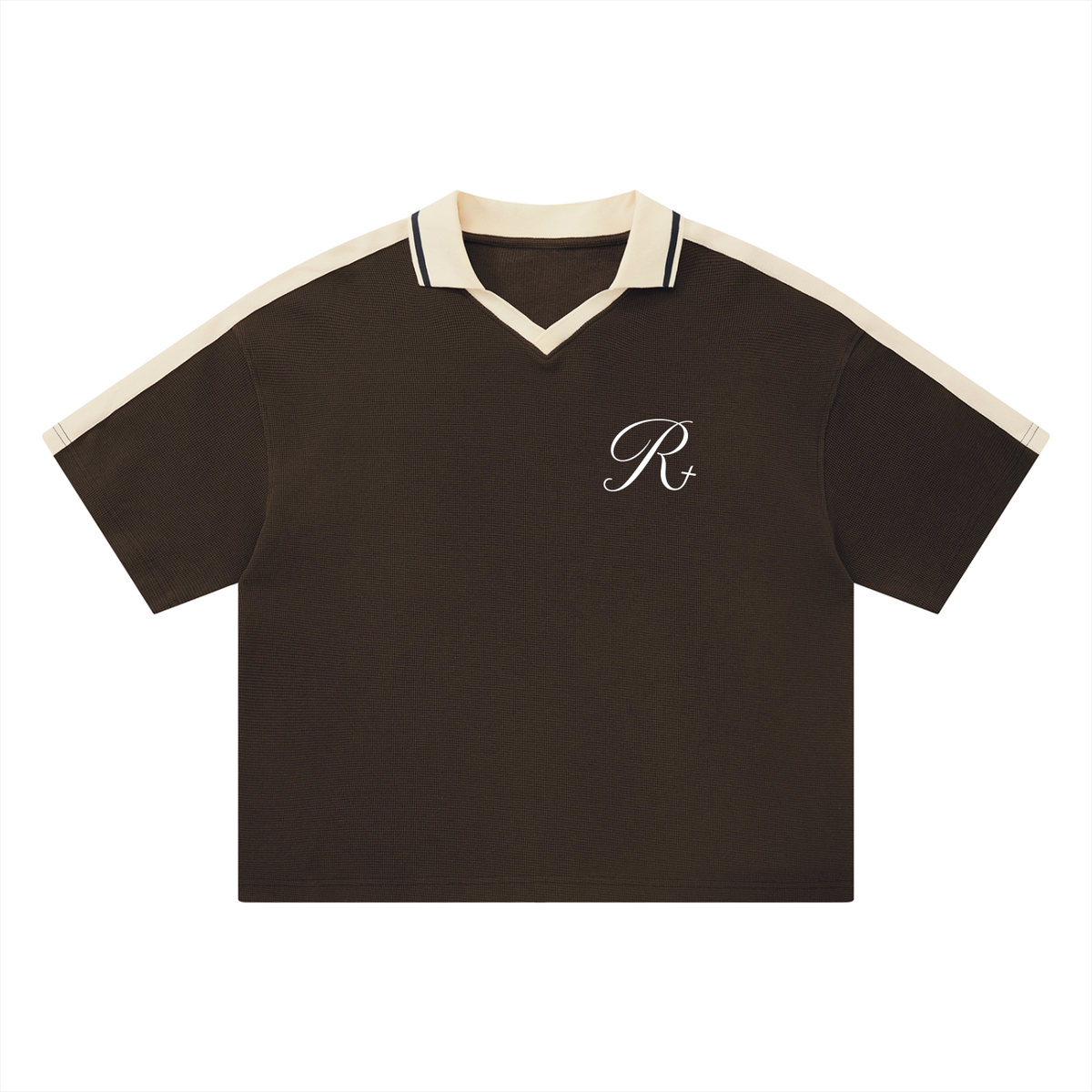 Unisex Color Block Polo Shirt