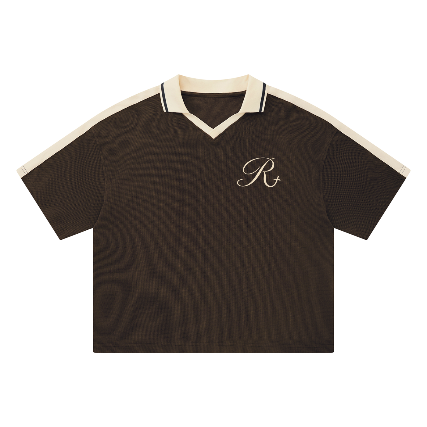 Unisex Color Block Polo Shirt