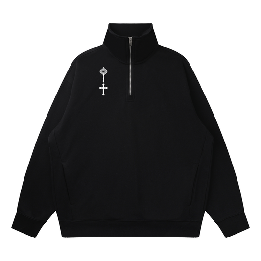 My God Lives Brooch Quarter-Zip