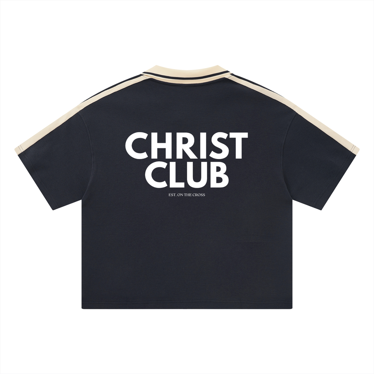 Unisex Color Block Polo Shirt