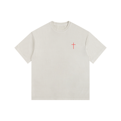 Vintage Washed Oversized Cotton T-Shirt