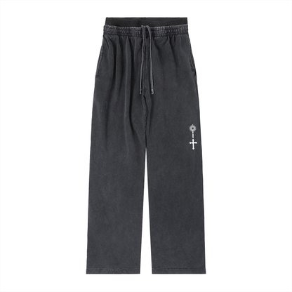 Vintage Washed Waist Pants
