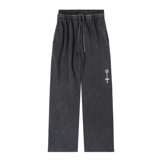 Vintage Washed Waist Pants