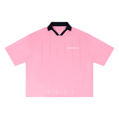 Unisex Striped Boxy Soccer Jersey